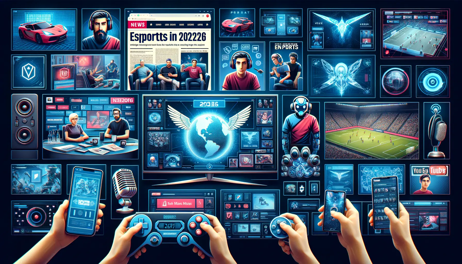 E-Sports News Medienquellen 2026 mit Webseiten und Podcasts