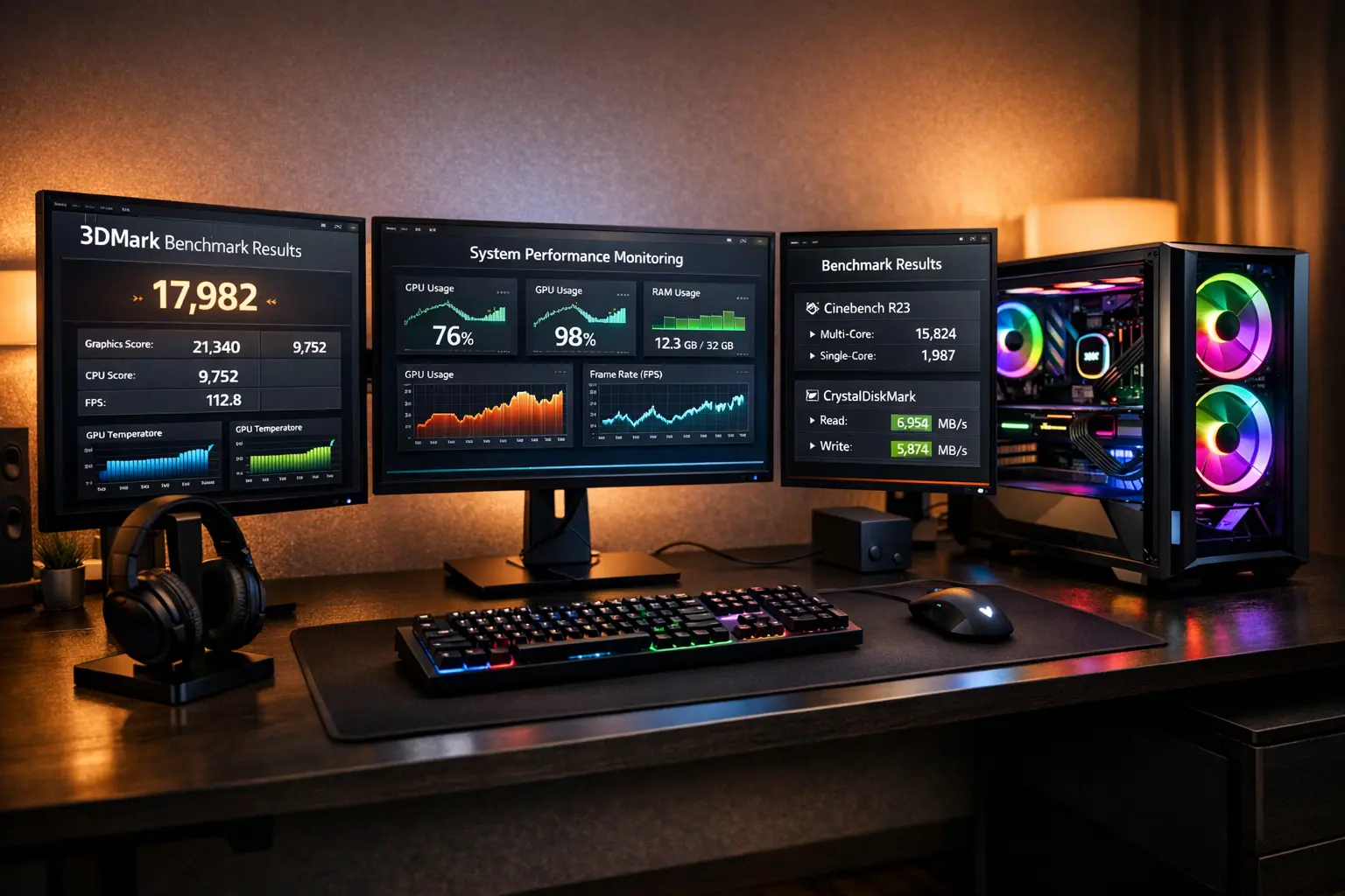 Gaming Benchmark Performance Tests Gaming-PC-Hardware