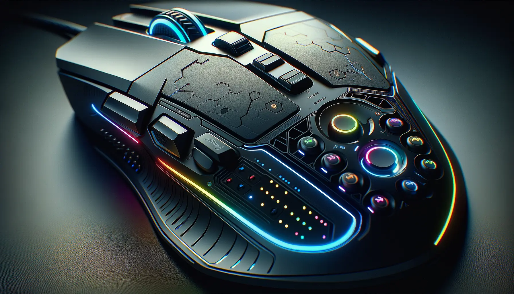Ergonomische Gaming-Maus mit RGB-Beleuchtung und programmierbaren Tasten 2026
