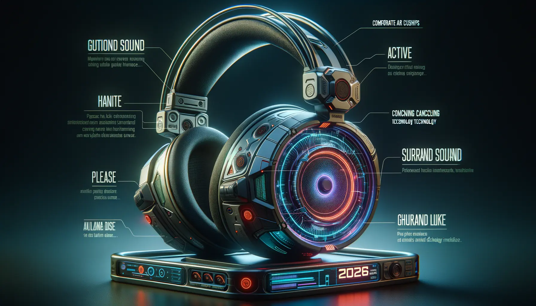 Gaming-Headset mit Surround-Sound und Noise-Cancelling 2026