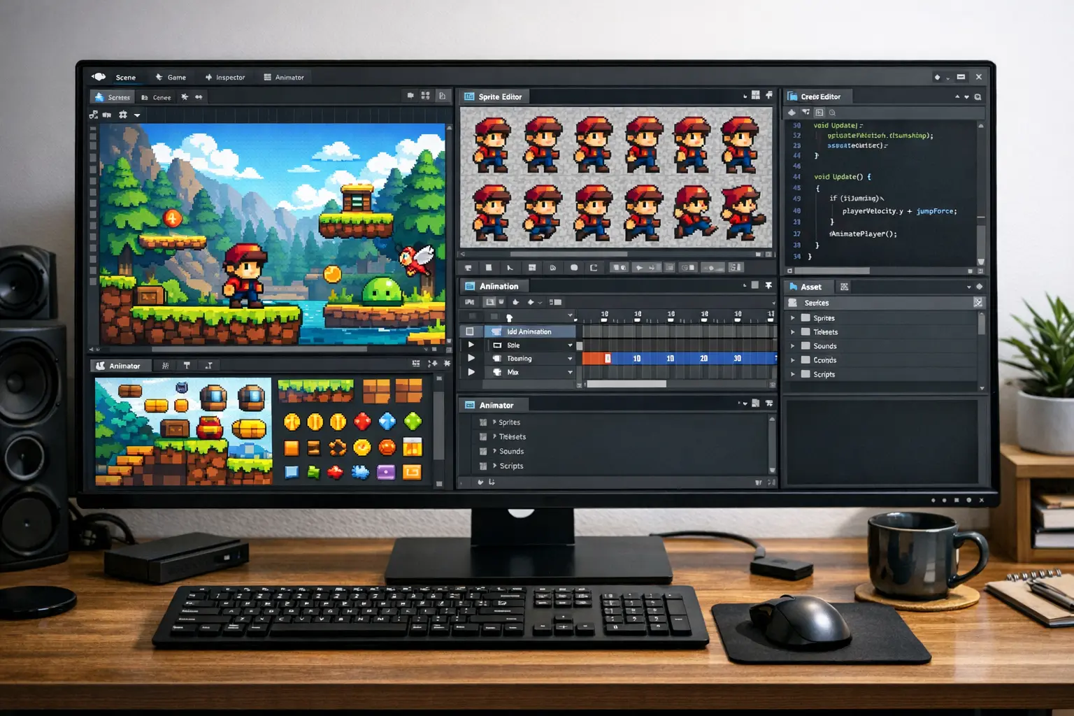 Indie Game Development Tools und Software für unabhängige Spieleentwickler