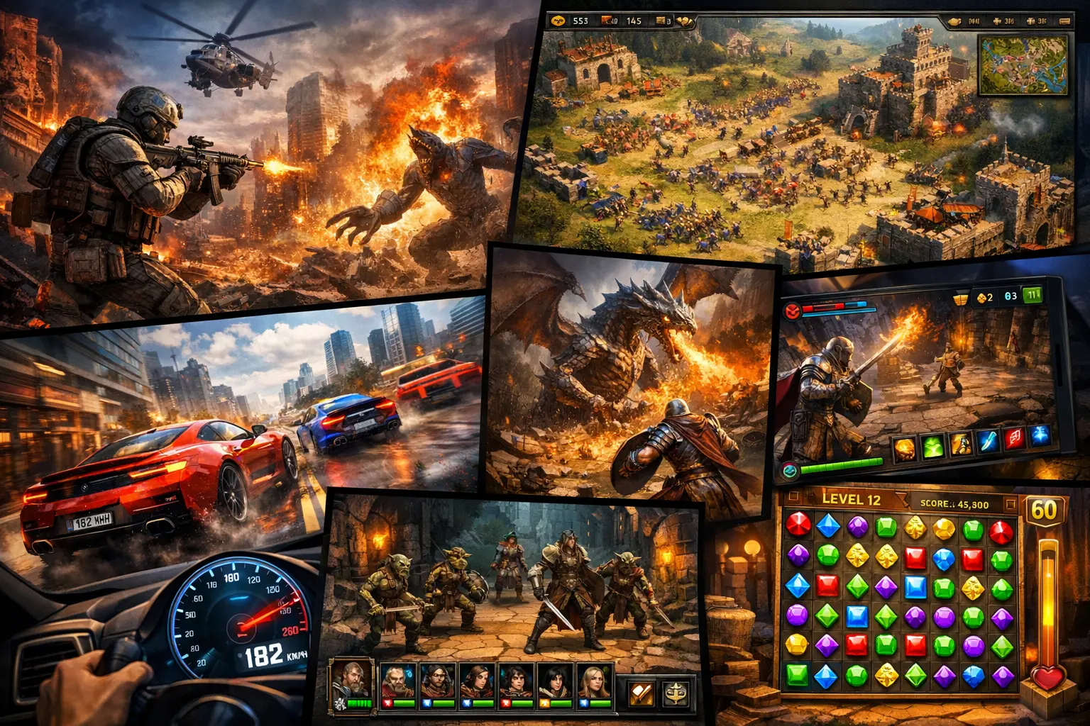 Neue PC-Spiele 2026: Die besten Releases & Highlights 3 Verschiedene Gaming-Genres und Spieltypen neue PC-Spiele 2026