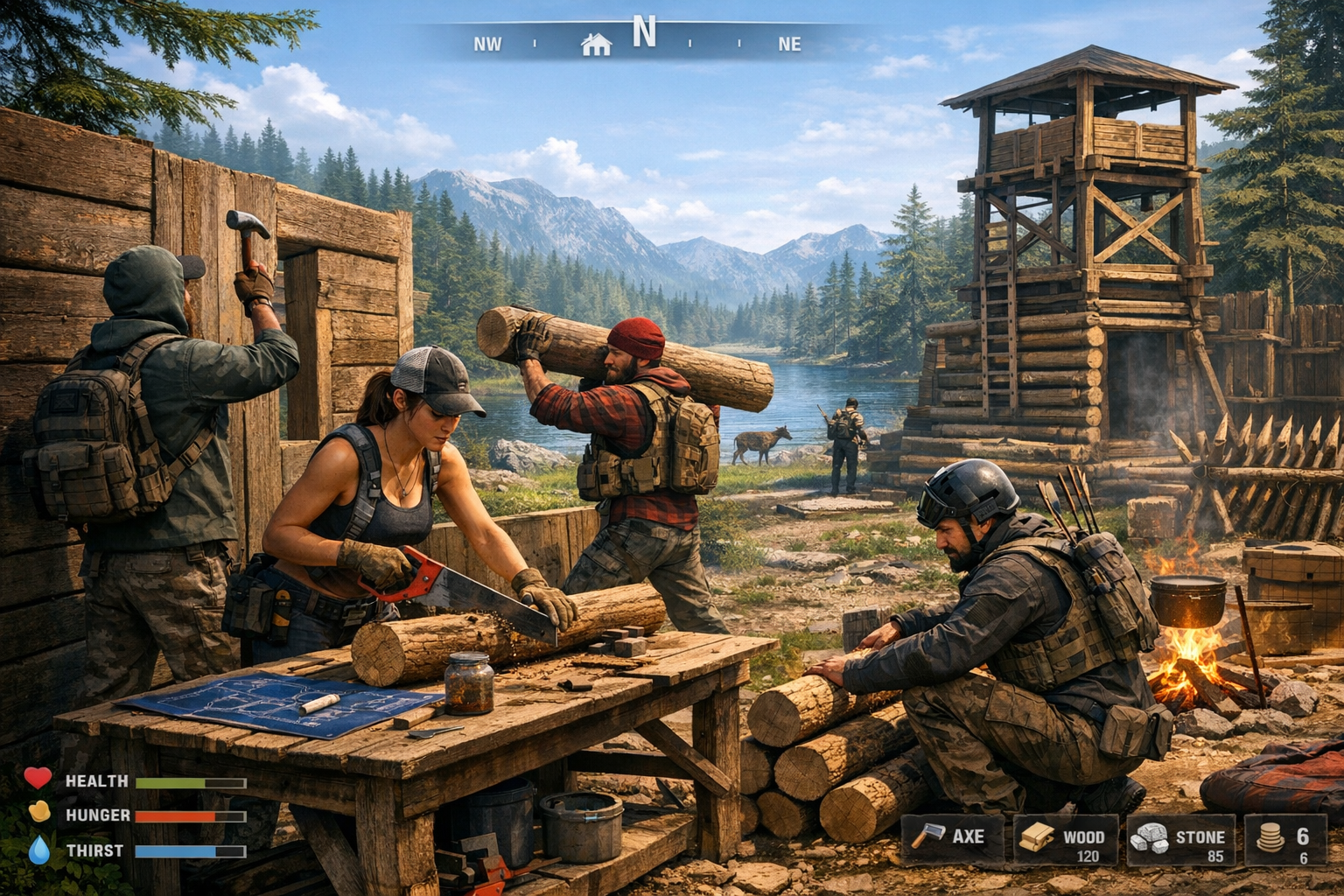 Survival-Spiele 2026: Ultimativer Guide & Top-Empfehlungen 2 Survival-Spiele Multiplayer und Spielmodi 2026